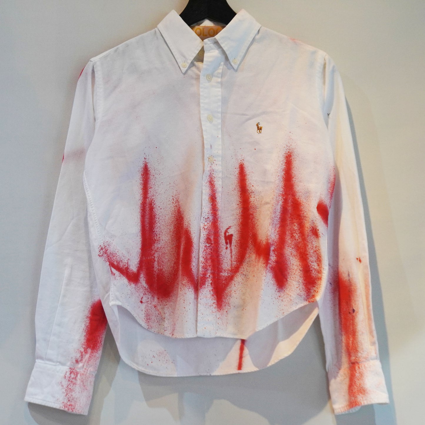 SKOLOCT SPRAY PAINTED REMAKE SHIRT