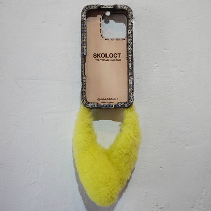 LEATHER PHONE CASE PYTHON - iPhone 16 PRO