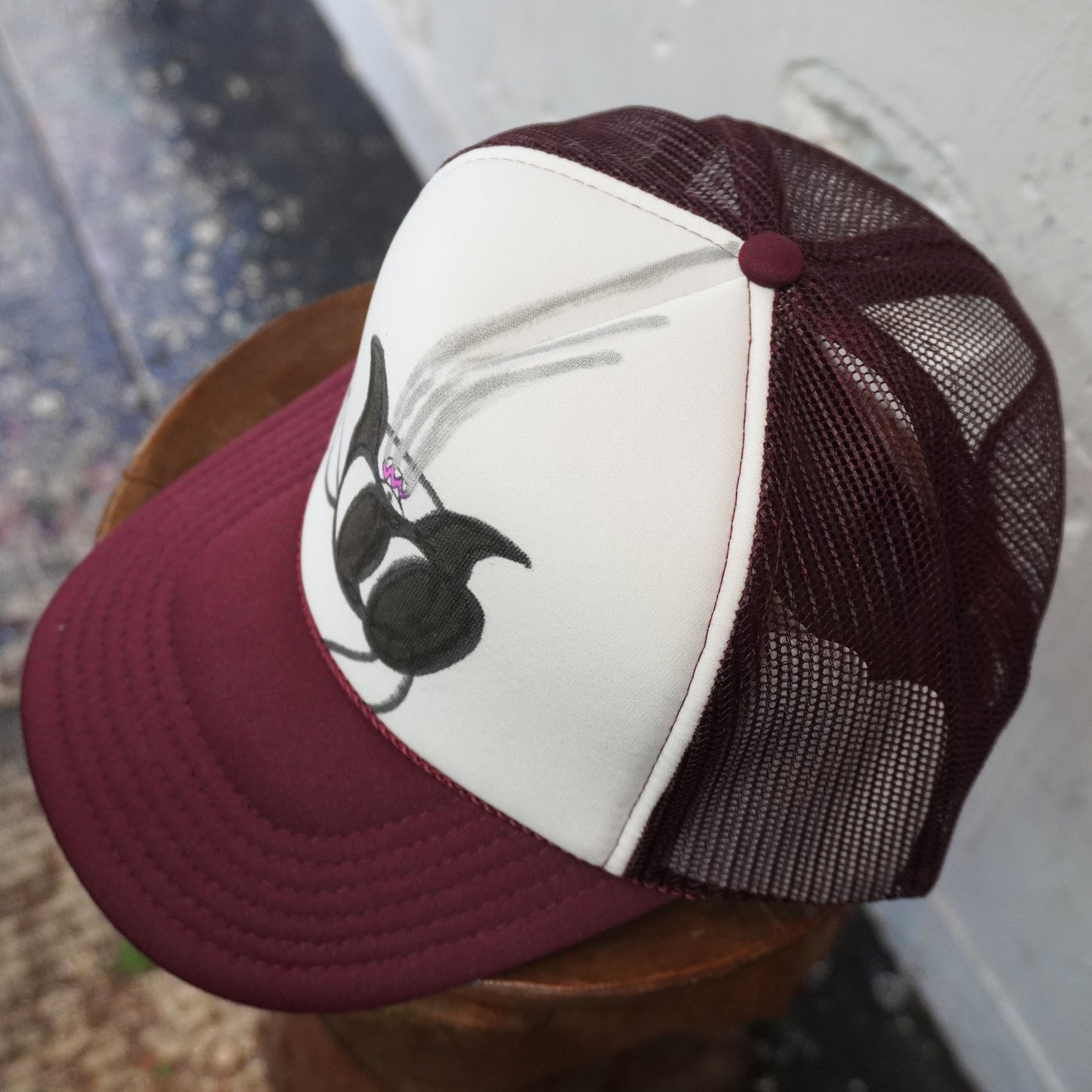 SKOLOCT PAINTED MESH CAP