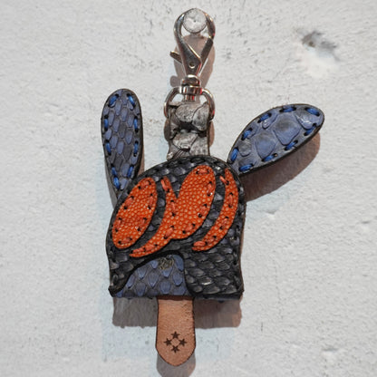 LEATHER KEY COVER - NORMAL EYES/PYTHON