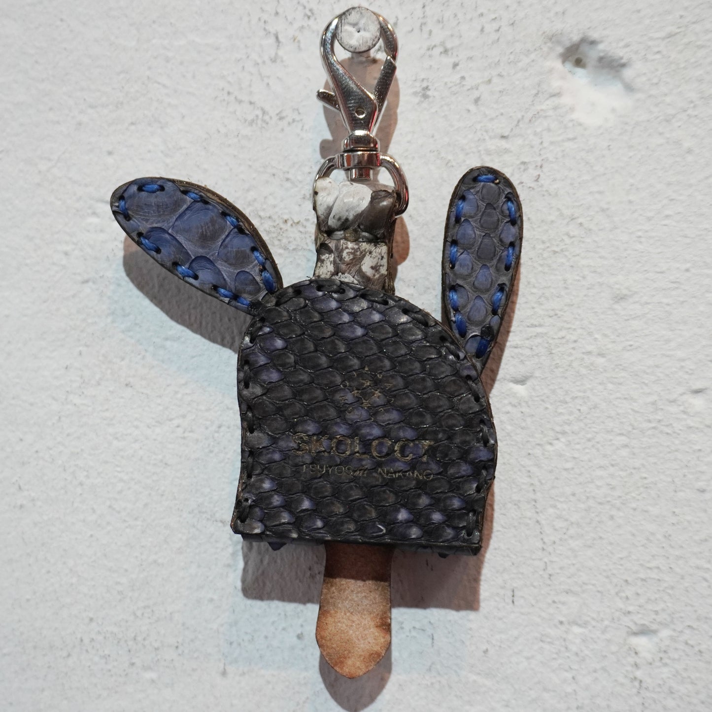 LEATHER KEY COVER - NORMAL EYES/PYTHON