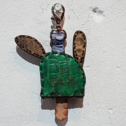 LEATHER KEY COVER - NORMAL EYES/PYTHON