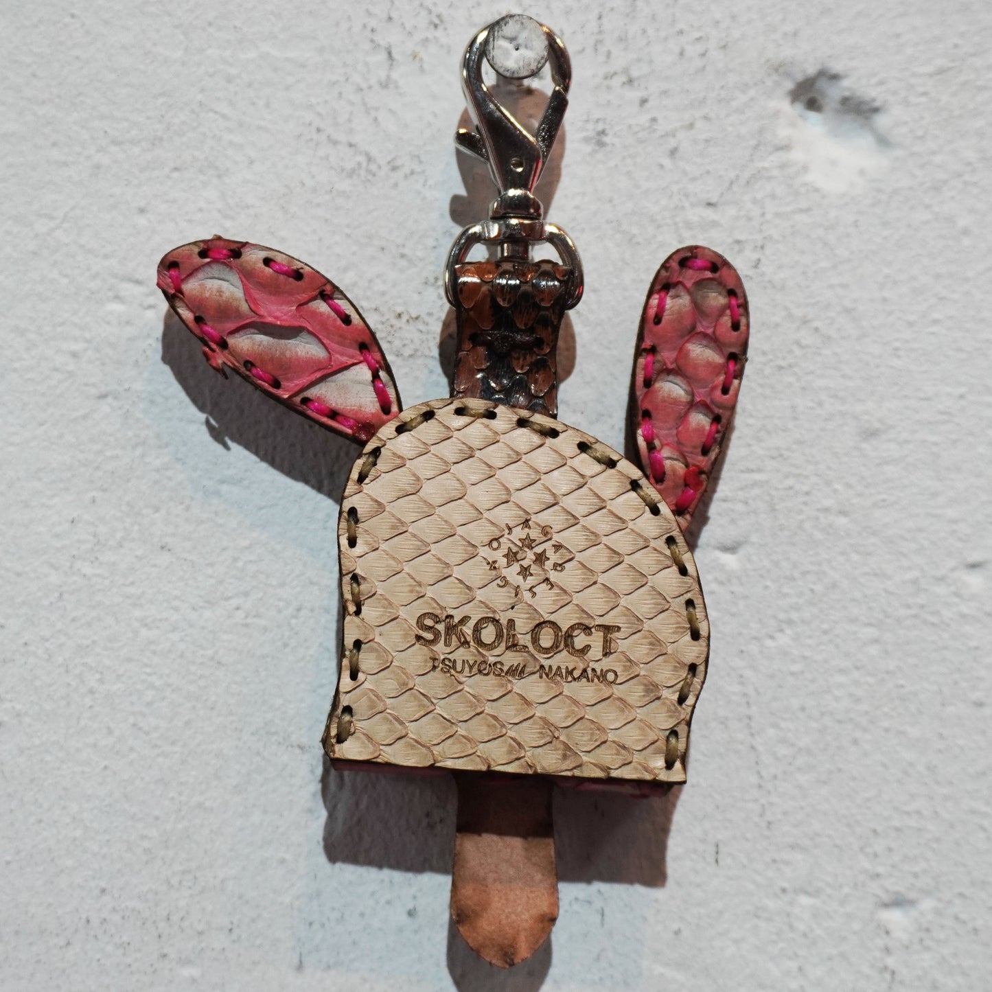 LEATHER KEY COVER - NORMAL EYES/PYTHON