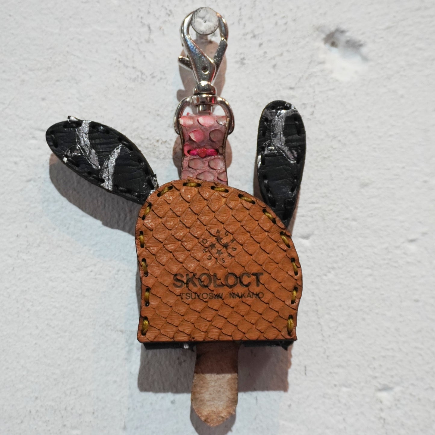 LEATHER KEY COVER - NORMAL EYES/PYTHON