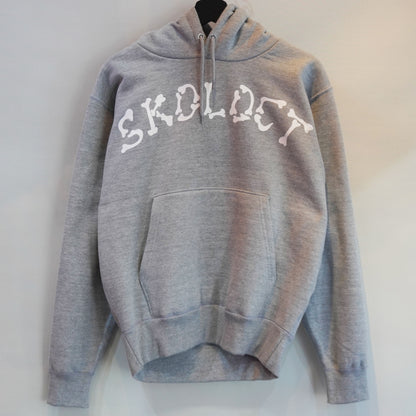 SKOLOCT GRAY BONE HOODIE