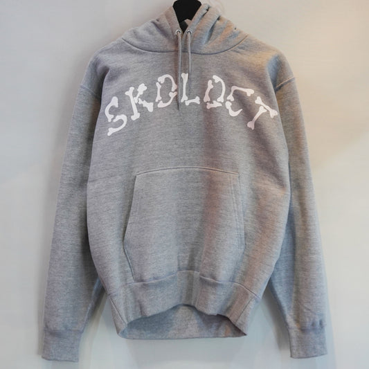SKOLOCT GRAY BONE HOODIE