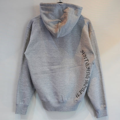 SKOLOCT GRAY BONE HOODIE