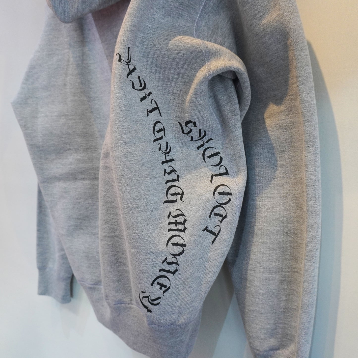 SKOLOCT GRAY BONE HOODIE