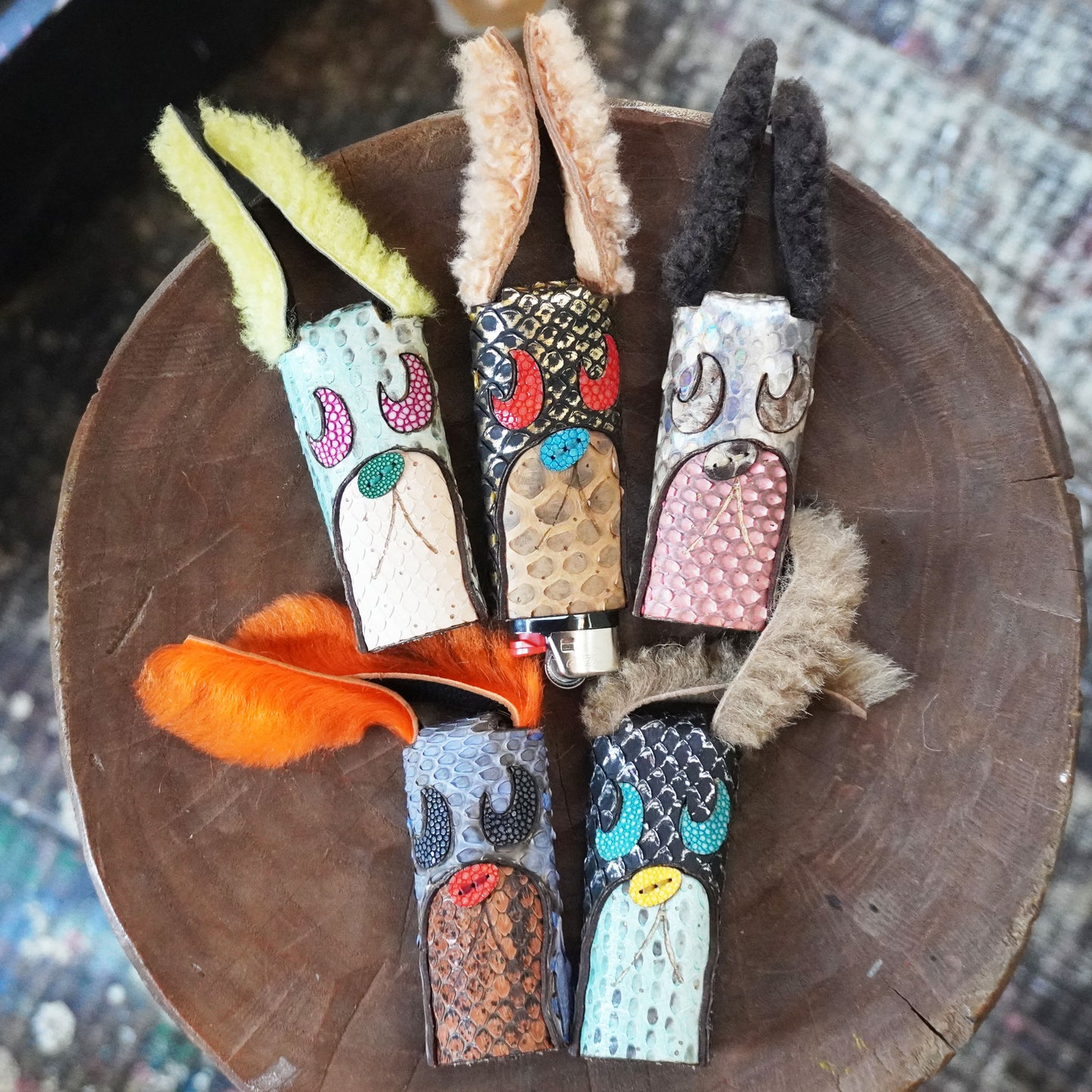 SKOLOCT LIGHTER CASE - PYTHON