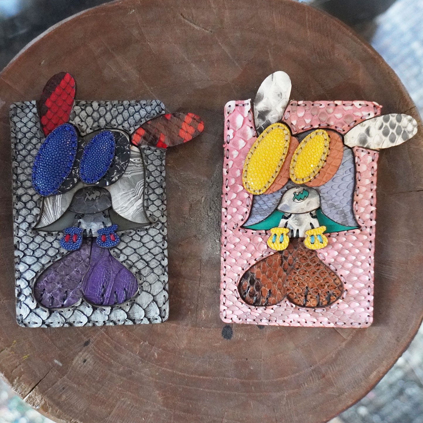 SKOLOCT FULL BODY CARD CASE - PYTHON