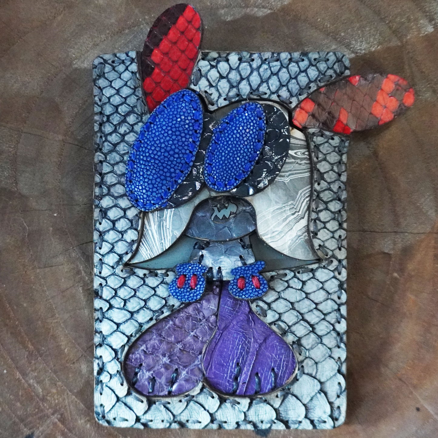 SKOLOCT FULL BODY CARD CASE - PYTHON