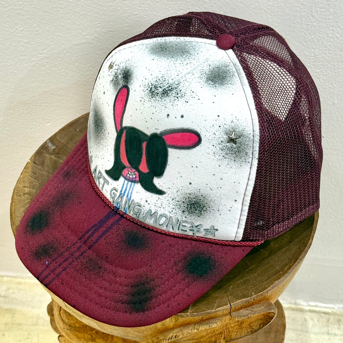 SKOLOCT PAINTED MESH CAP (RHINESTONE)