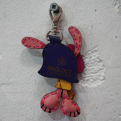 LEATHER KEYCHAIN "FINGER"