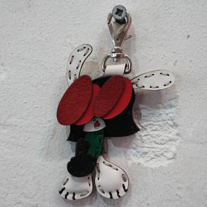 LEATHER KEYCHAIN "FINGER"