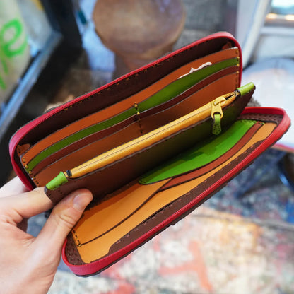 SKO LEATHER WALLET - PYTHON