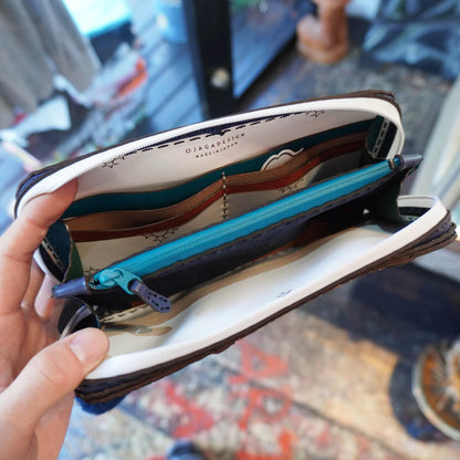 SKO BIG LEATHER WALLET - PYTHON