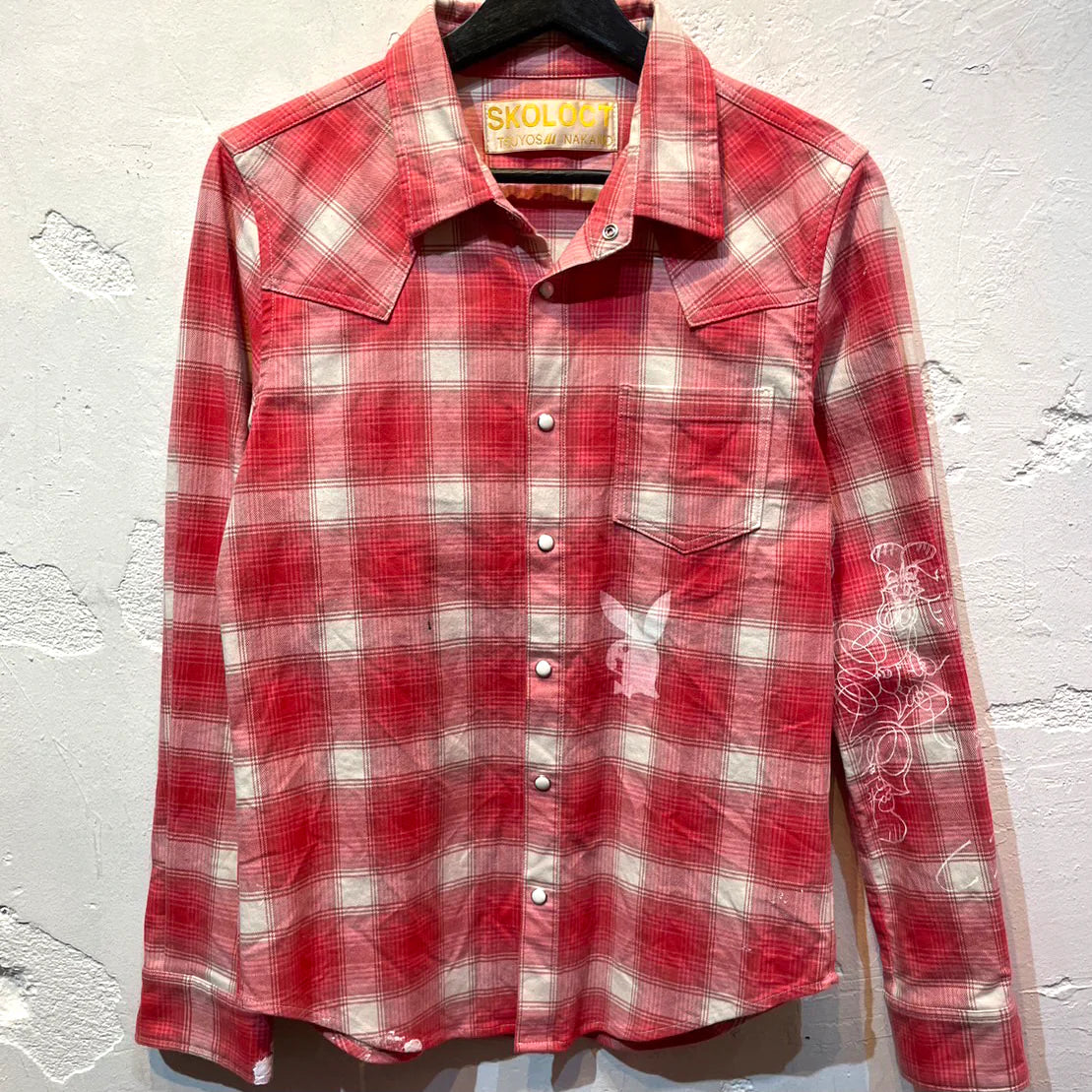 SKOLOCT PRINTED FLANNEL SHIRT