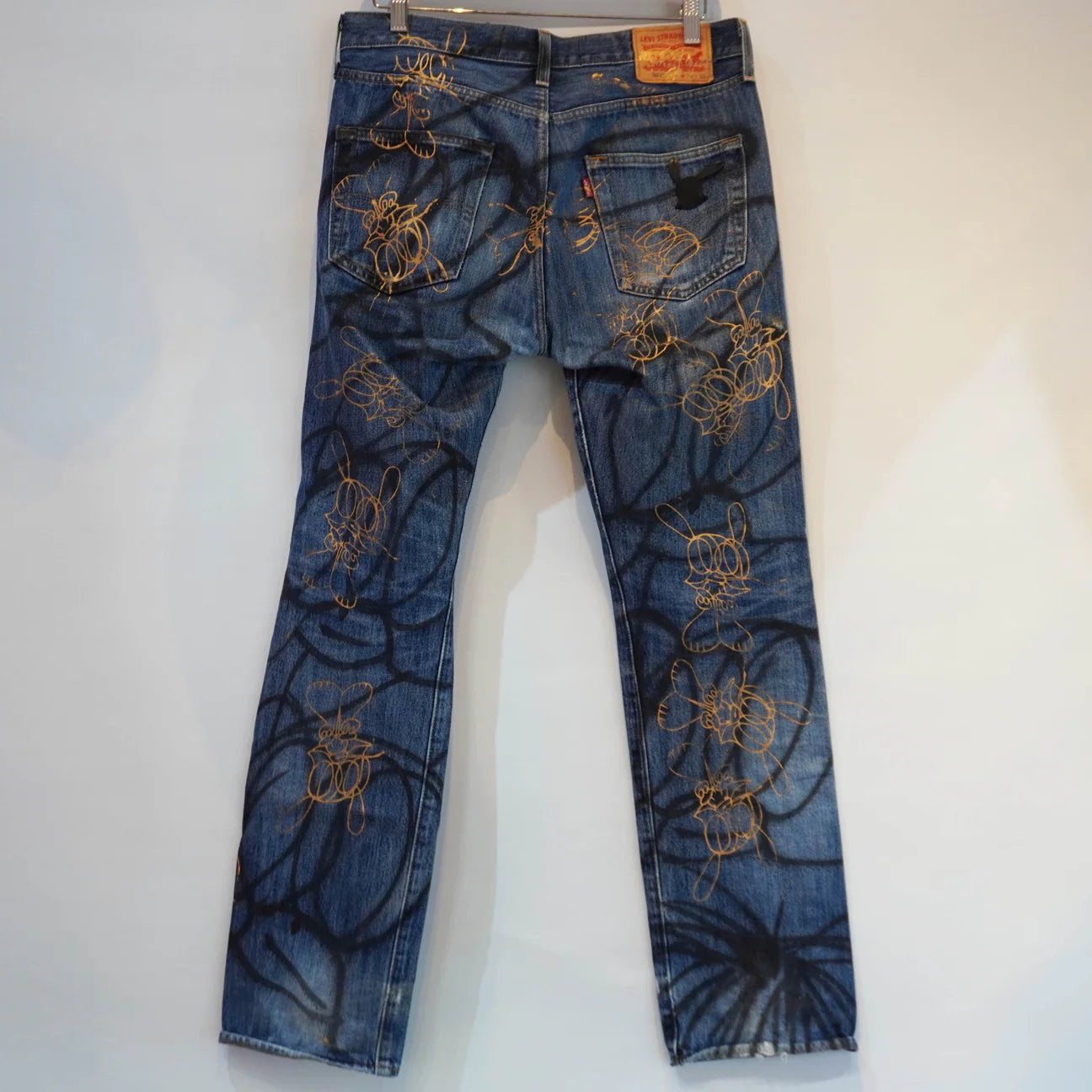SKOLOCT PAINTED JEANS - 32