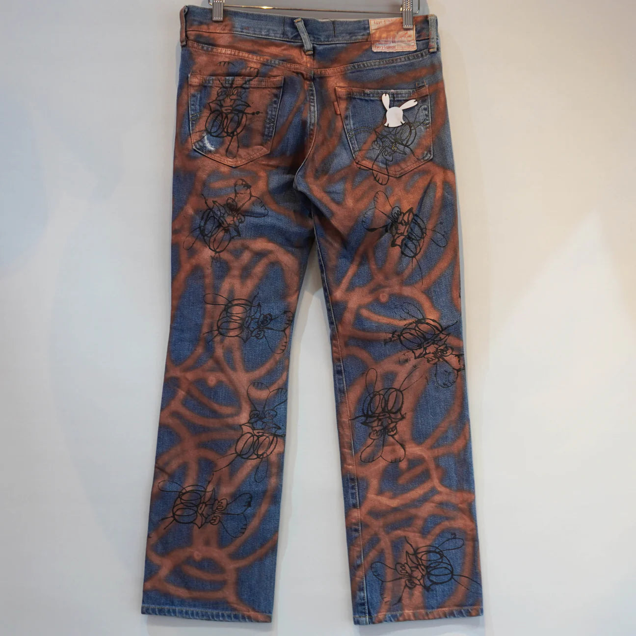 SKOLOCT PAINTED JEANS - 32