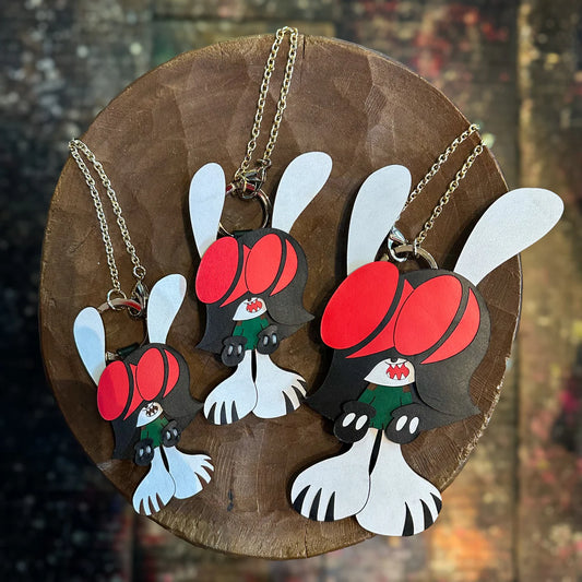 LEATHER KEYCHAIN "FLAT"