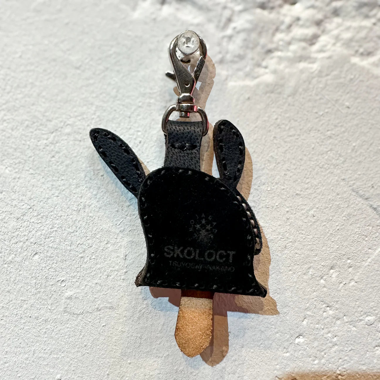 LEATHER KEY COVER - SPIRAL EYES