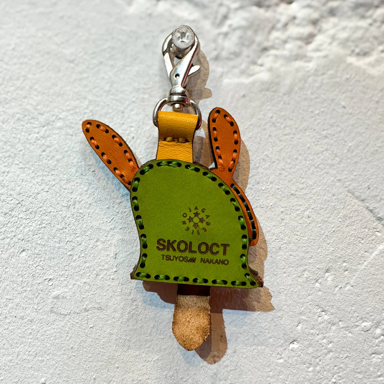 LEATHER KEY COVER - SPIRAL EYES