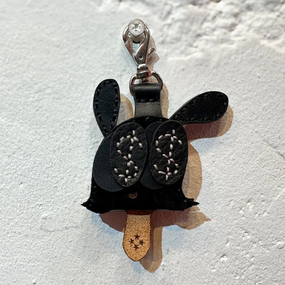 LEATHER KEY COVER - DOLLAR EYES