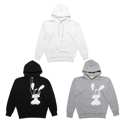 WHITE SKO HOODIE