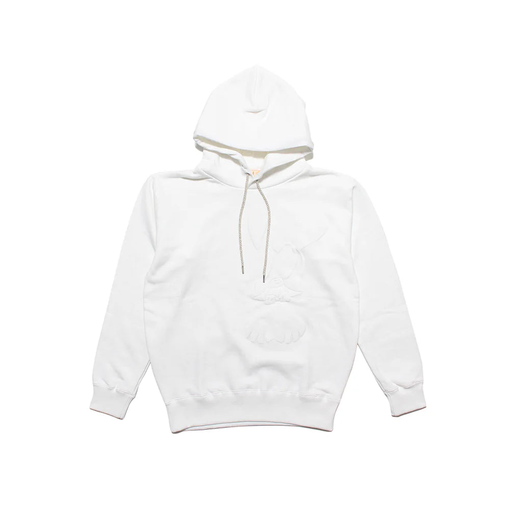 WHITE SKO HOODIE