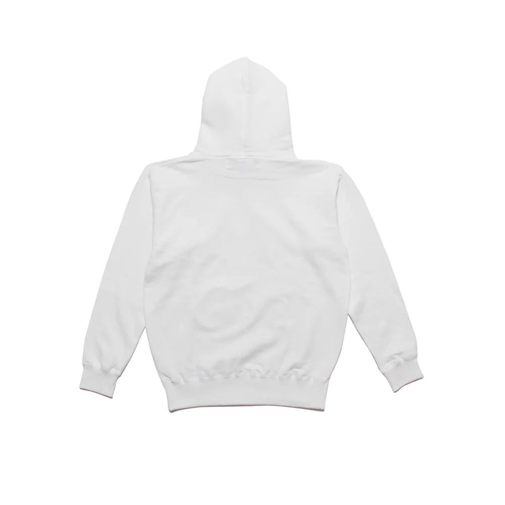 WHITE SKO HOODIE