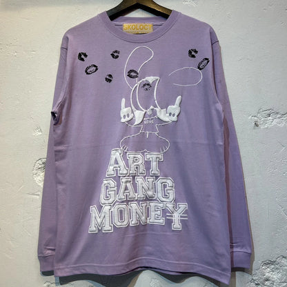 ART GANG MONEY L/S T-SHIRT