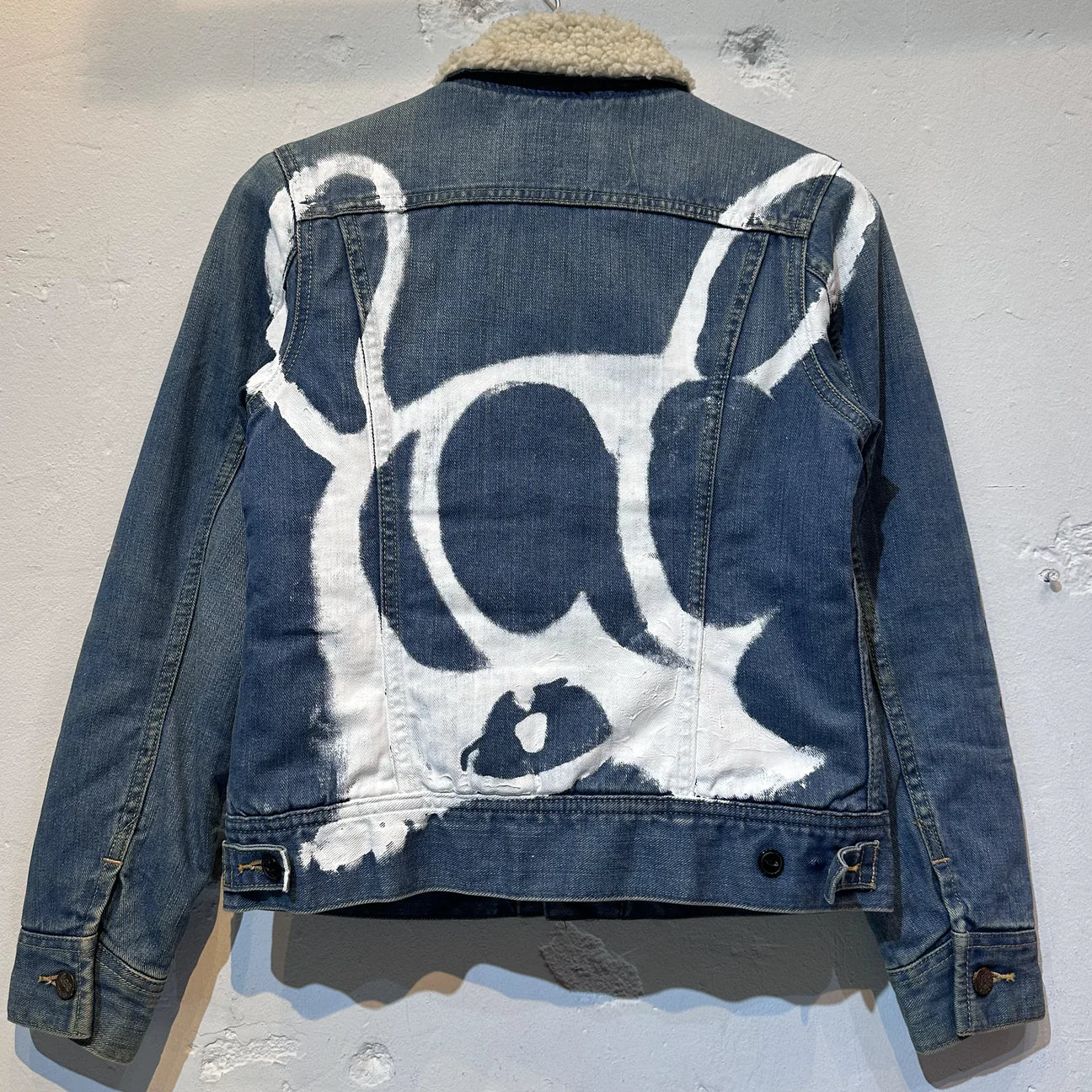 SKO SHEARLING DENIM JACKET