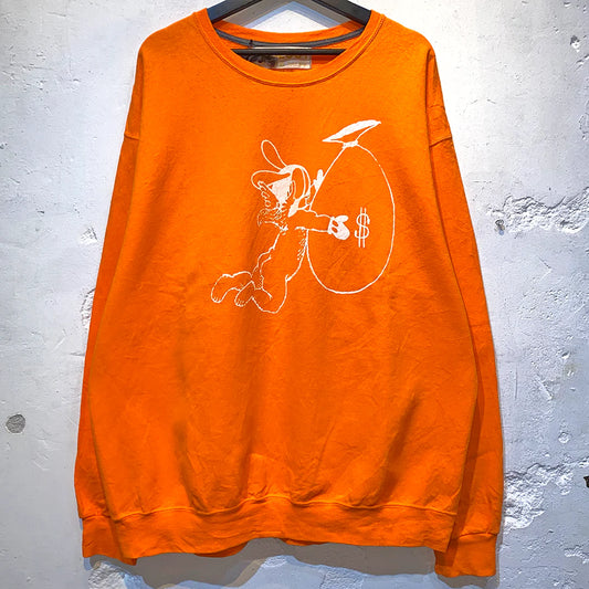 SKO ANGEL SWEATSHIRT - ORANGE