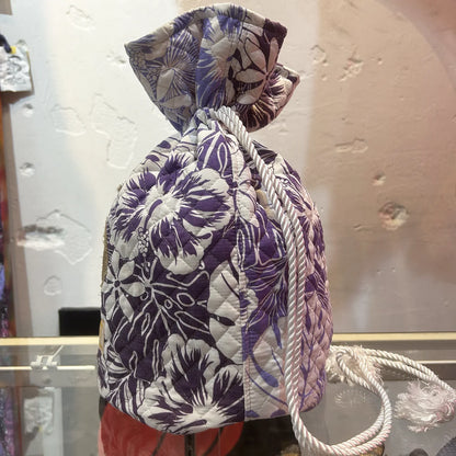 SKOLOCT MONEY BAG - HIBISCUS (GOLD)