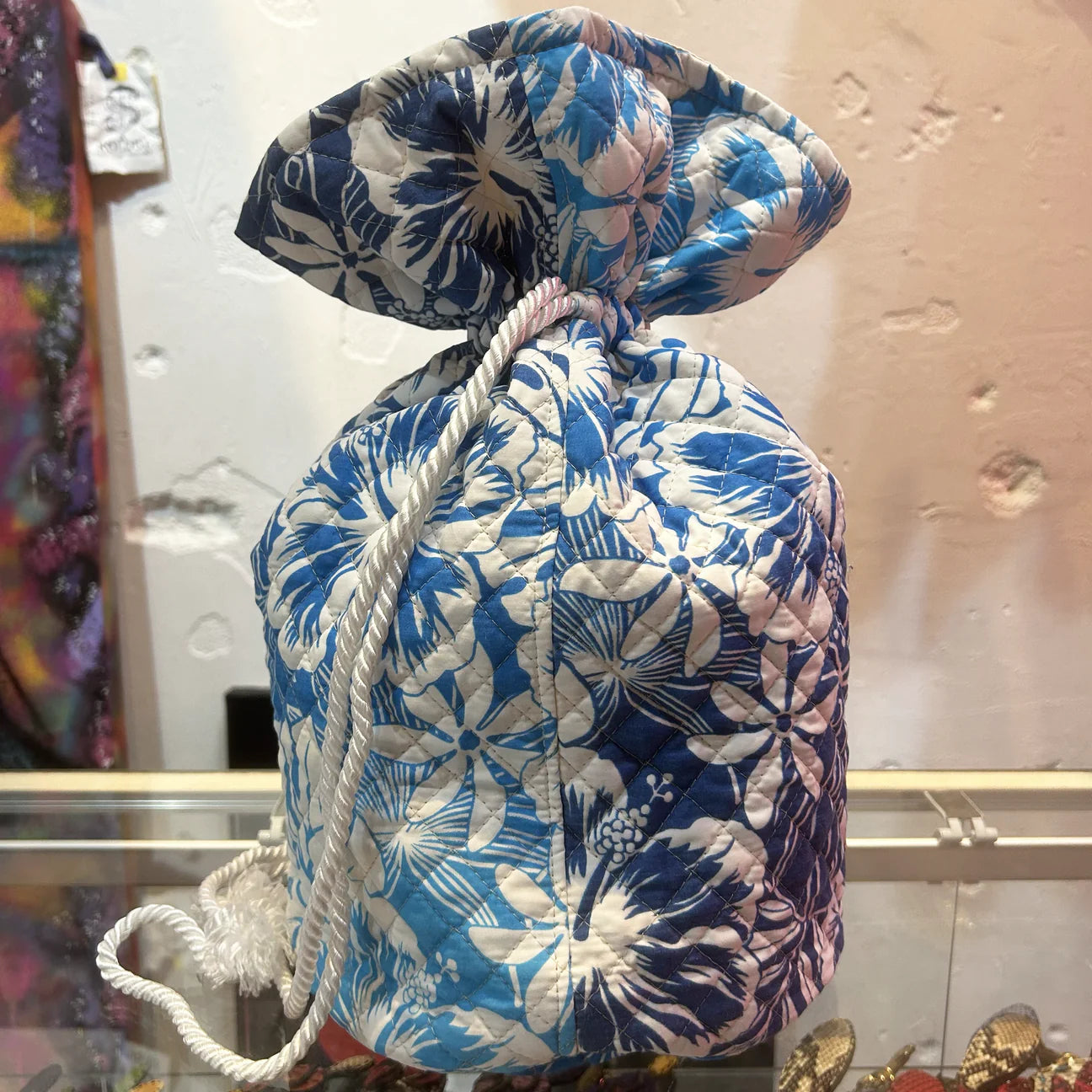 SKOLOCT MONEY BAG - HIBISCUS (GLITTER)