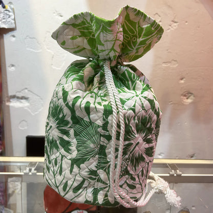 SKOLOCT MONEY BAG - HIBISCUS (GLITTER)