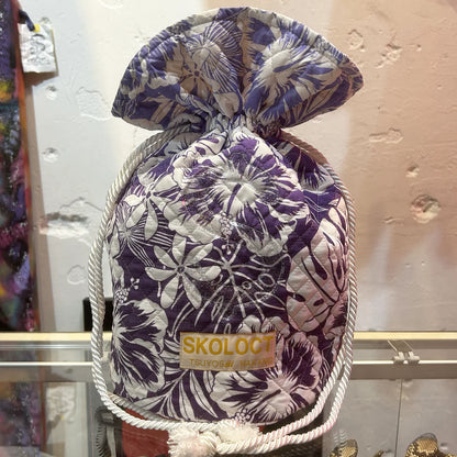 SKOLOCT MONEY BAG - HIBISCUS (GLITTER)