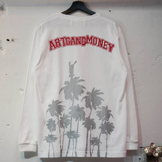 Skoloct Silver Palm L/S T-Shirt