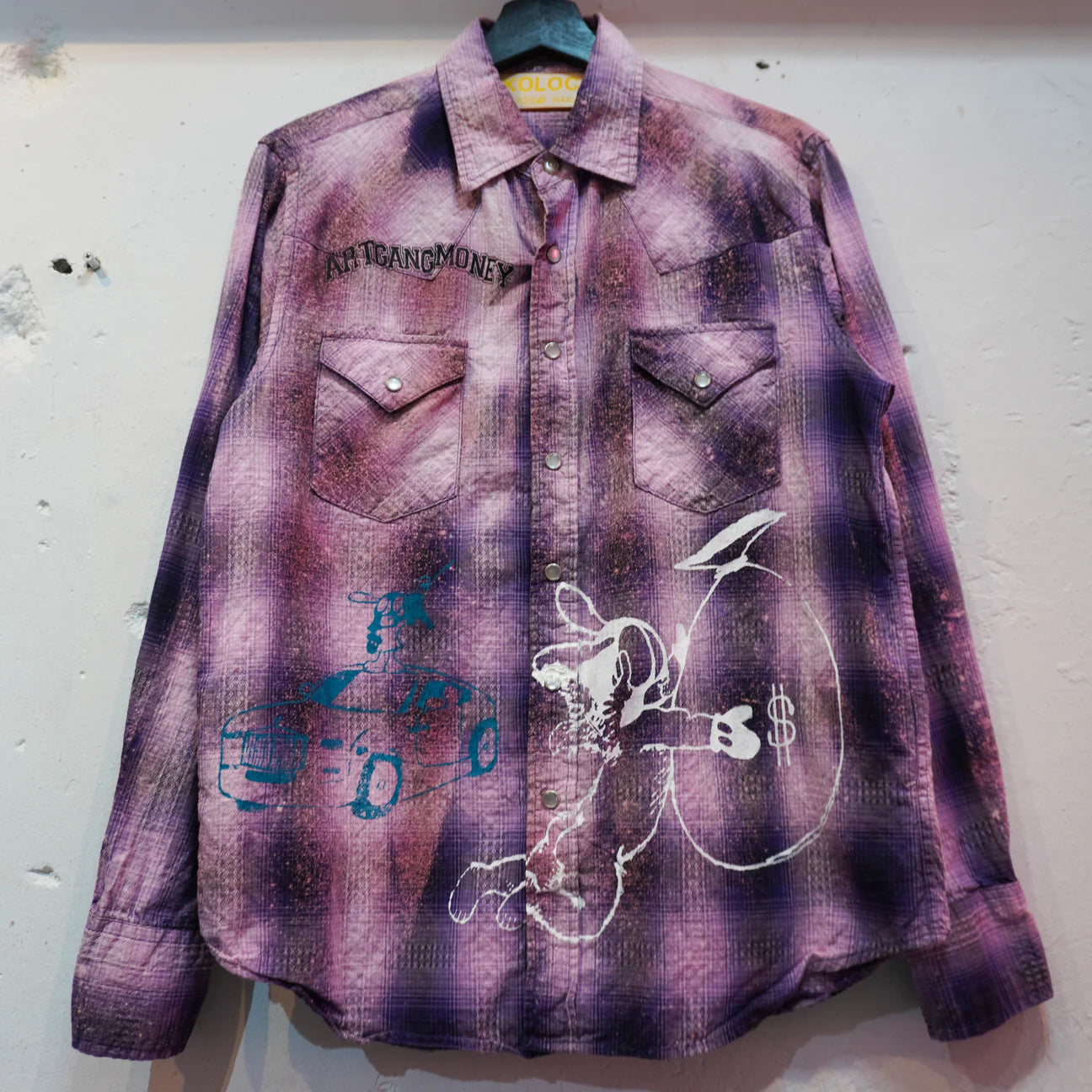 SKOLOCT PRINTED FLANNEL SHIRT