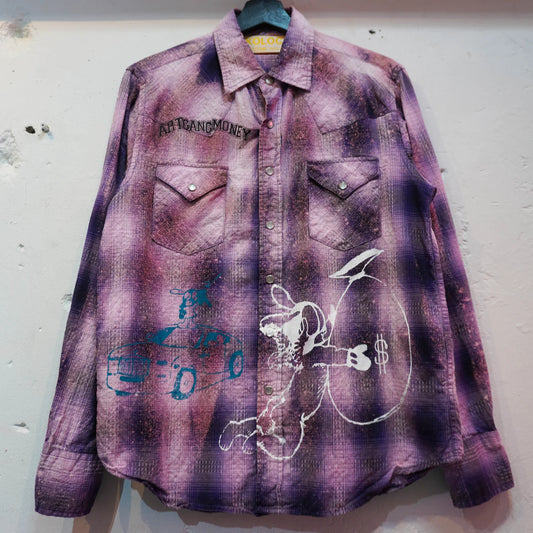 SKOLOCT PRINTED FLANNEL SHIRT